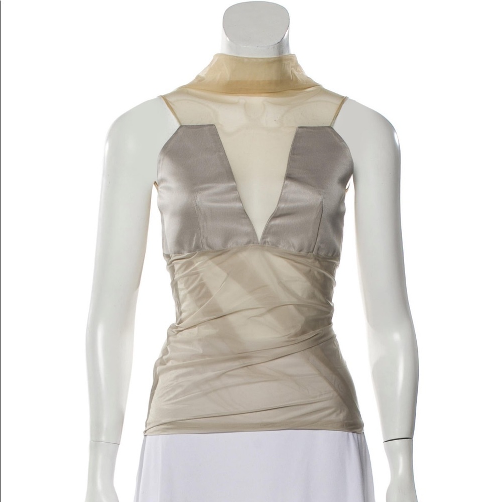 Rick Owens Spring 2013 Runway mesh top